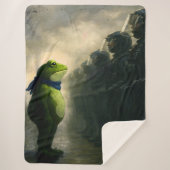 Portland Frog Protest Sherpa Deken (Voorkant)