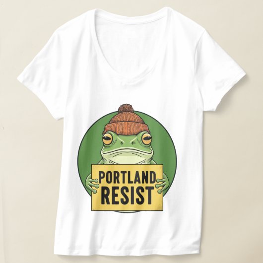 Portland Frog Resist Activist T-shirt (Laagn)