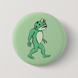 Portland frog sasquatch ronde button 5,7 cm