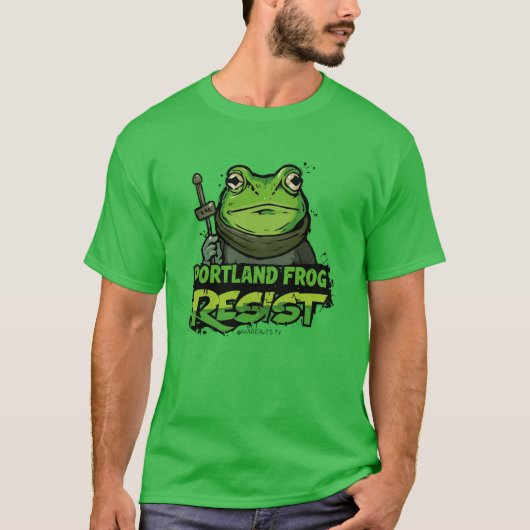 Portland Frog T-shirt (Voorkant)