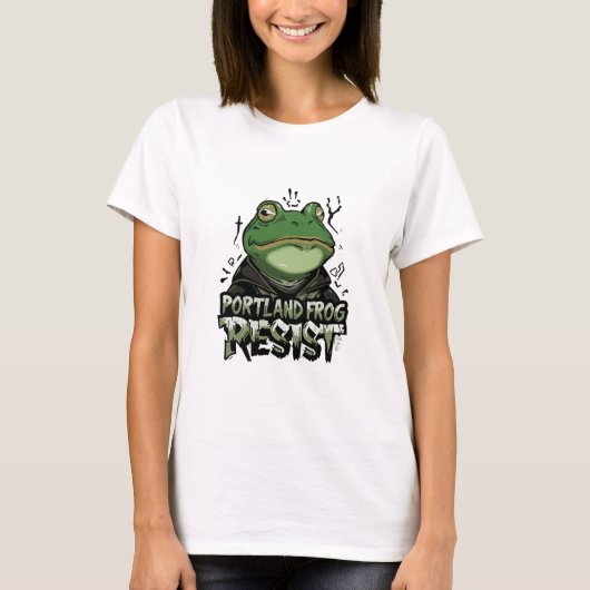 Portland Frog T-shirt (Voorkant)