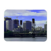 Portland Hawthorne Bridge #1 Magnet Magneet (Horizontaal)