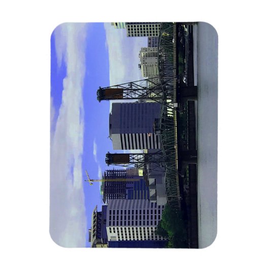Portland Hawthorne Bridge #1 Magnet Magneet (Verticaal)