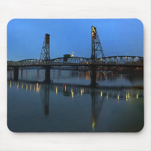 Portland Hawthorne Bridge #2 Muismat (Voorkant)