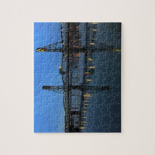 Portland Hawthorne Bridge #2 Puzzle Legpuzzel (Verticaal)