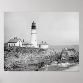 Portland Head Light, 1902.  foto Poster (Voorkant)