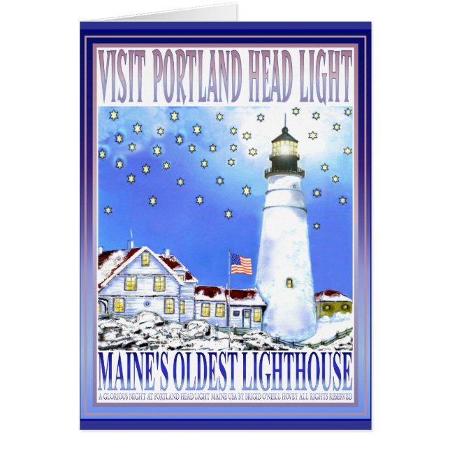 Portland Head Light #2    van Brigid O'Neill Hovey (Voorkant)