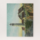 Portland Head Light Aquarel Legpuzzel (Verticaal)