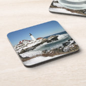 Portland Head Light Bier Onderzetter (Linkerzijde)