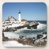 Portland Head Light Bier Onderzetter (Voorkant)