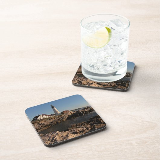 Portland Head Light Bier Onderzetter (Rechterzijde)