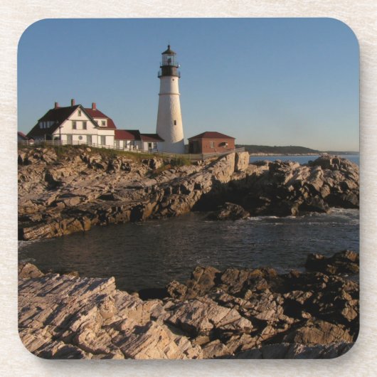 Portland Head Light Bier Onderzetter (Voorkant)