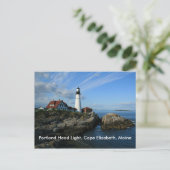Portland Head Light, Cape Elizabeth, Maine Briefkaart (Staand voorkant)
