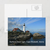 Portland Head Light, Cape Elizabeth, Maine Briefkaart (Voorkant / Achterkant)