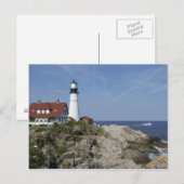 Portland Head Light, Cape Elizabeth,Maine Briefkaart (Voorkant / Achterkant)