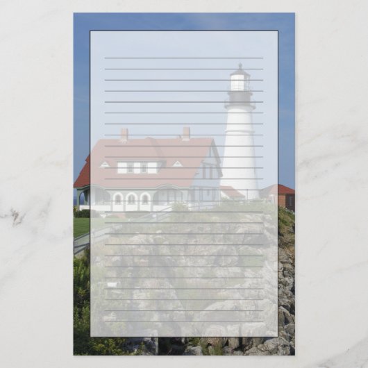 Portland Head Light, Cape Elizabeth, Maine Briefpapier (Voorkant)