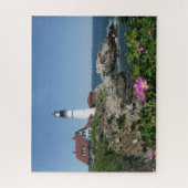 Portland Head Light, Cape Elizabeth, Maine Legpuzzel (Verticaal)