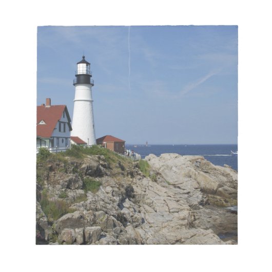 Portland Head Light, Cape Elizabeth,Maine Notitieblok (Voorkant)