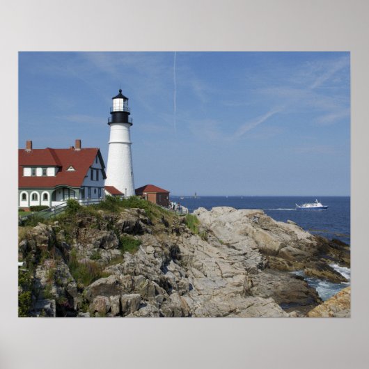 Portland Head Light, Cape Elizabeth,Maine Poster (Voorkant)