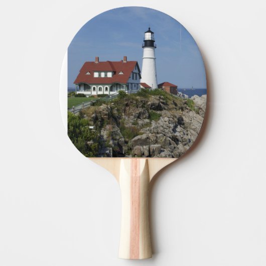 Portland Head Light, Cape Elizabeth, Maine Tafeltennisbatje (Voorkant)