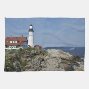 Portland Head Light, Cape Elizabeth, Maine Theedoek