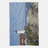 Portland Head Light, Cape Elizabeth, Maine Theedoek (Verticaal)