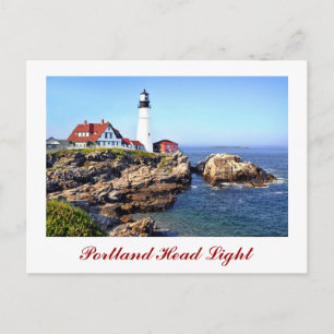 Portland Head Light, Cape Elizabeth, Maine, VS Briefkaart