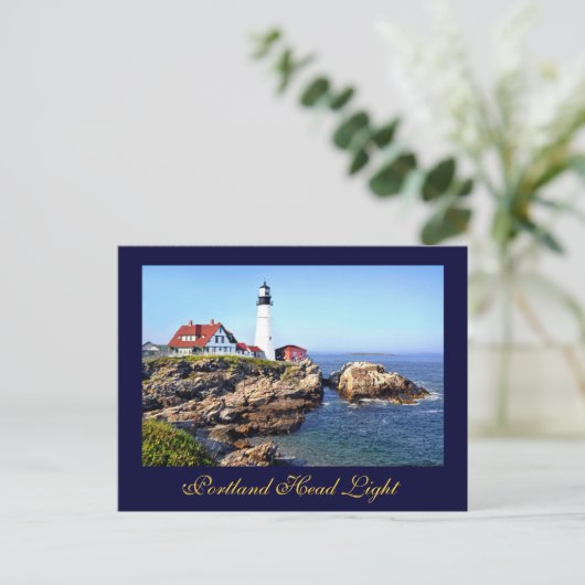 Portland Head Light, Cape Elizabeth, Maine, VS Briefkaart (Staand voorkant)
