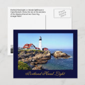 Portland Head Light, Cape Elizabeth, Maine, VS Briefkaart (Voorkant / Achterkant)