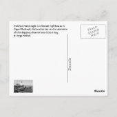 Portland Head Light, Cape Elizabeth, Maine, VS Briefkaart (Achterkant)