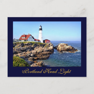 Portland Head Light, Cape Elizabeth, Maine, VS Briefkaart