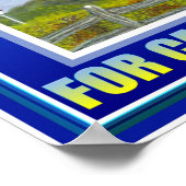 Portland Head Light HERFST en WINTER 3 GEBRUIK DEZ Poster (Hoek)