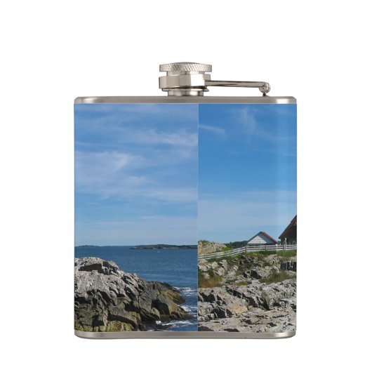 Portland Head Light Heupfles (Achterkant)