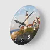 Portland Head Light House Ronde Klok (Hoek)