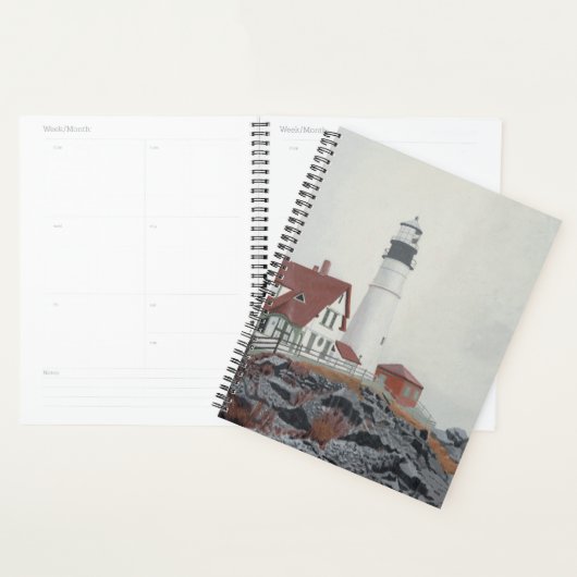 Portland Head Light in Fog Planner (Display)