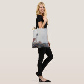 Portland Head Light in Mist Tote Bag (Op model)