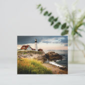 Portland Head Light | Kaap Elizabeth ME Briefkaart (Staand voorkant)