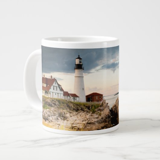 Portland Head Light | Kaap Elizabeth ME Grote Koffiekop (Links)