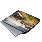 Portland Head Light | Kaap Elizabeth ME Laptop Sleeve (Voorkant onderkant)
