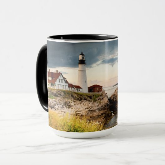 Portland Head Light | Kaap Elizabeth ME Mok (Voorkant links)