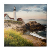 Portland Head Light | Kaap Elizabeth ME Tegeltje (Voorkant)