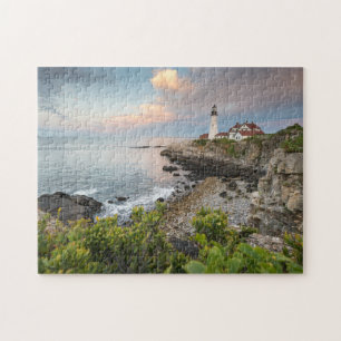 Portland Head Light Kaapse Elizabeth, ME Legpuzzel