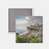 Portland Head Light | Kaapse Elizabeth, ME Magneet (Voorkant / Achterkant)