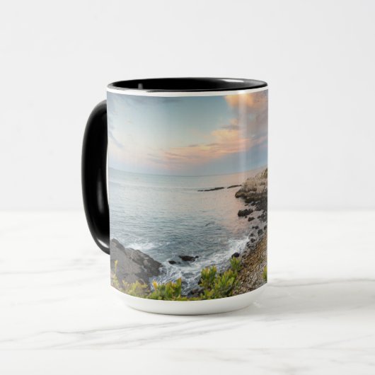 Portland Head Light | Kaapse Elizabeth, ME Mok (Voorkant links)