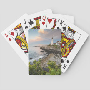 Portland Head Light Kaapse Elizabeth, ME Pokerkaarten