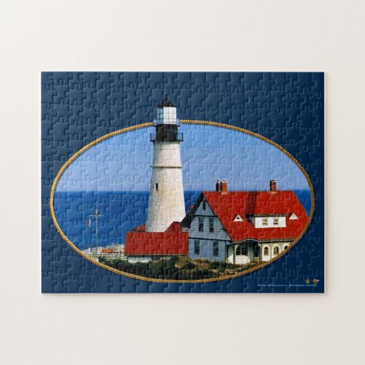 Portland Head Light Legpuzzel (Horizontaal)