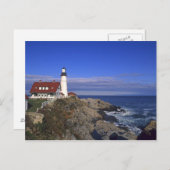 Portland Head Light Lighthouse Maine Briefkaart (Voorkant / Achterkant)