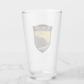 Portland Head Light Maine Art Glas (Achterkant)