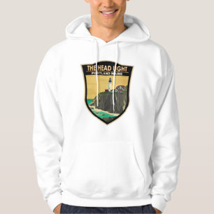Portland Head Light Maine  Art Hoodie