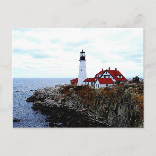 Portland Head Light, Maine, Briefkaart (Voorkant)